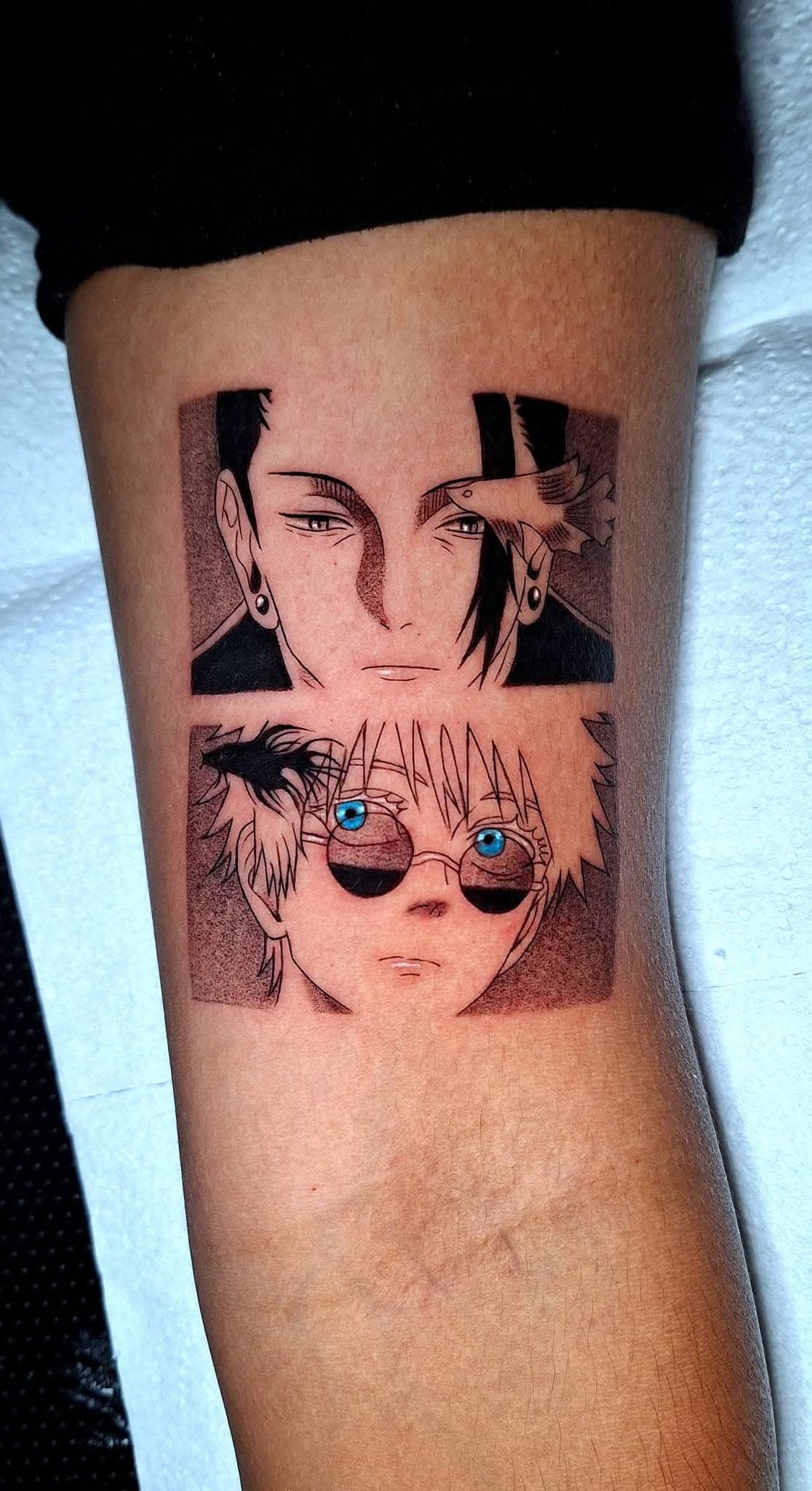 Anime-style tattoo by Jesuke