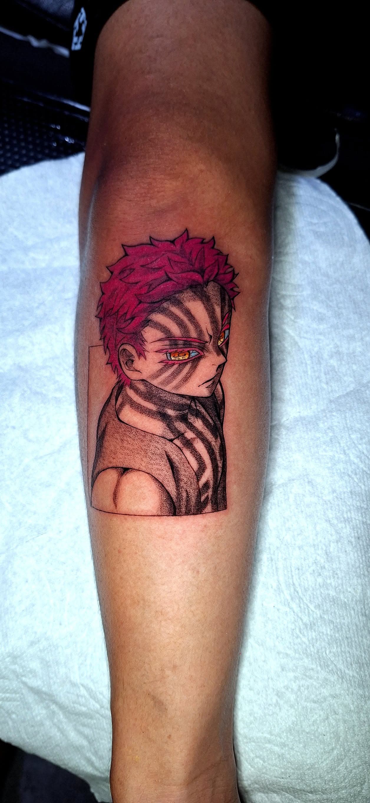 Anime, manga, and manhwa tattoo by Jesuke — May–October 2025