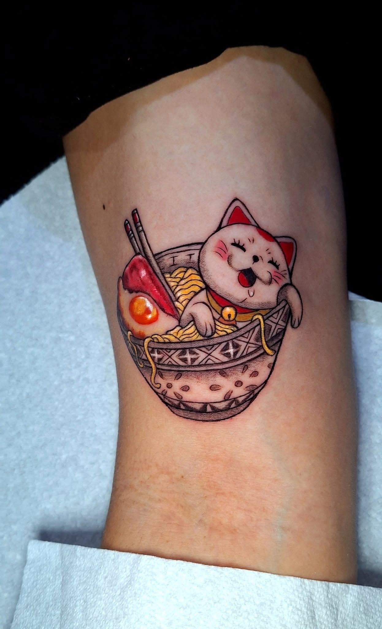 Anime, manga, and manhwa tattoo by Jesuke — May–October 2025