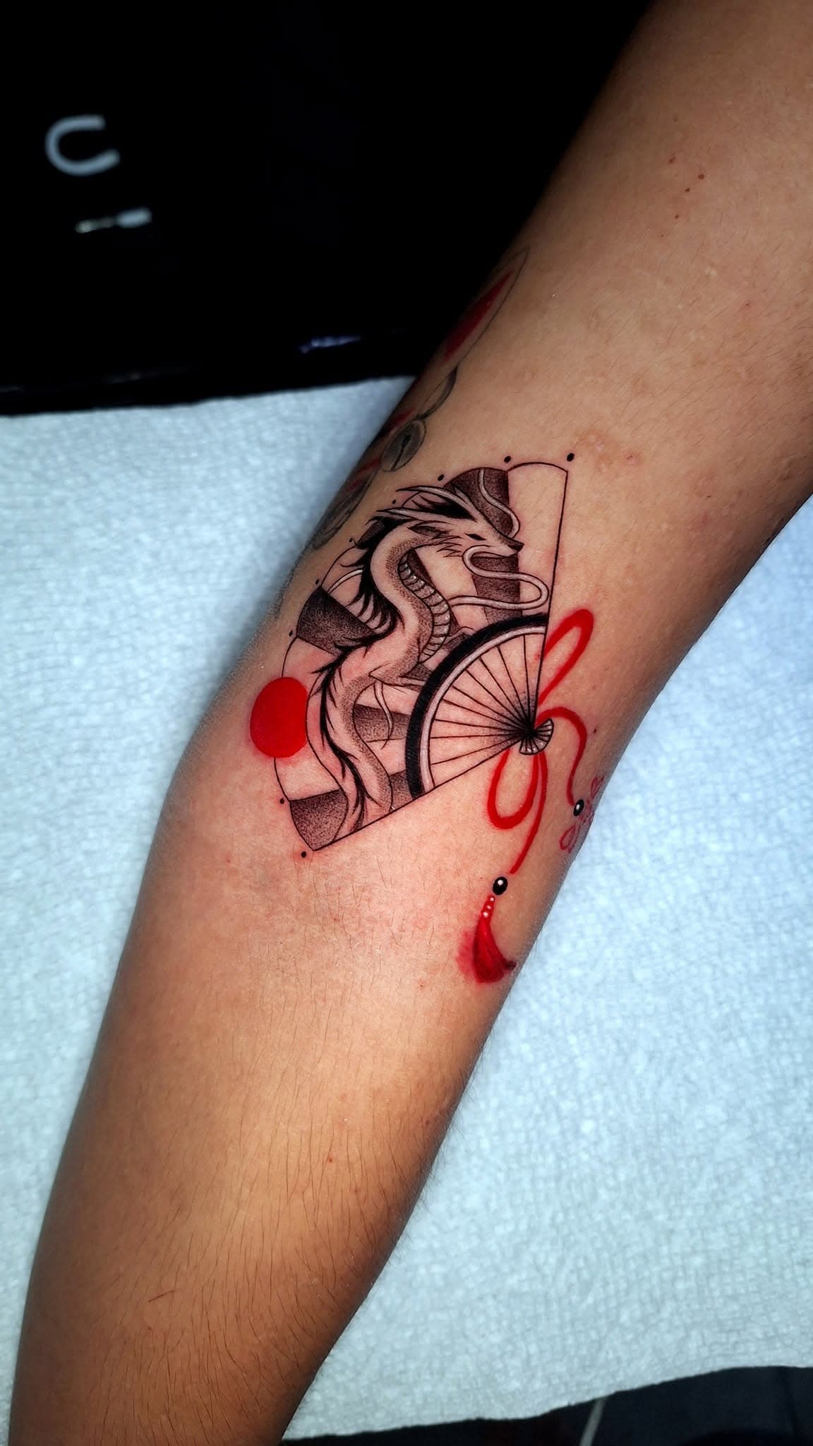 Anime, manga, and manhwa tattoo by Jesuke — May–October 2025