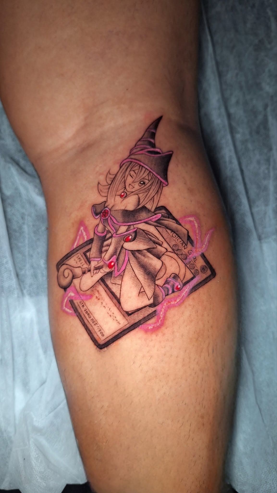 Anime, manga, and manhwa tattoo by Jesuke — May–October 2025