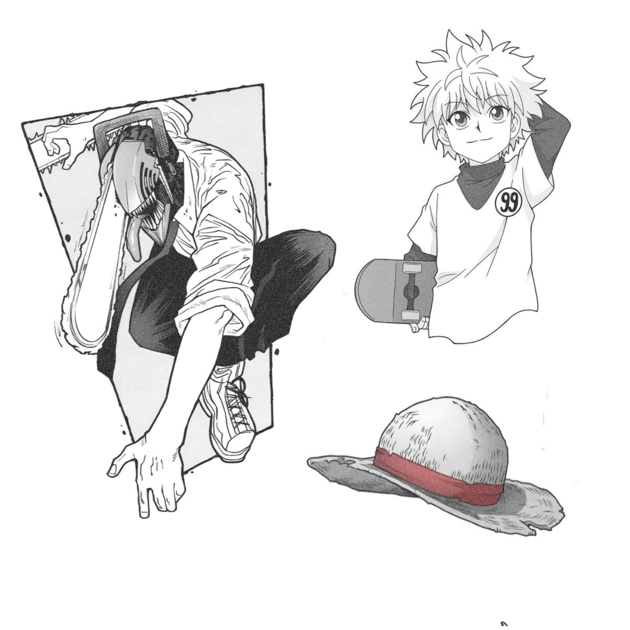Anime, manga, and manhwa tattoo design by Jesuke — archive