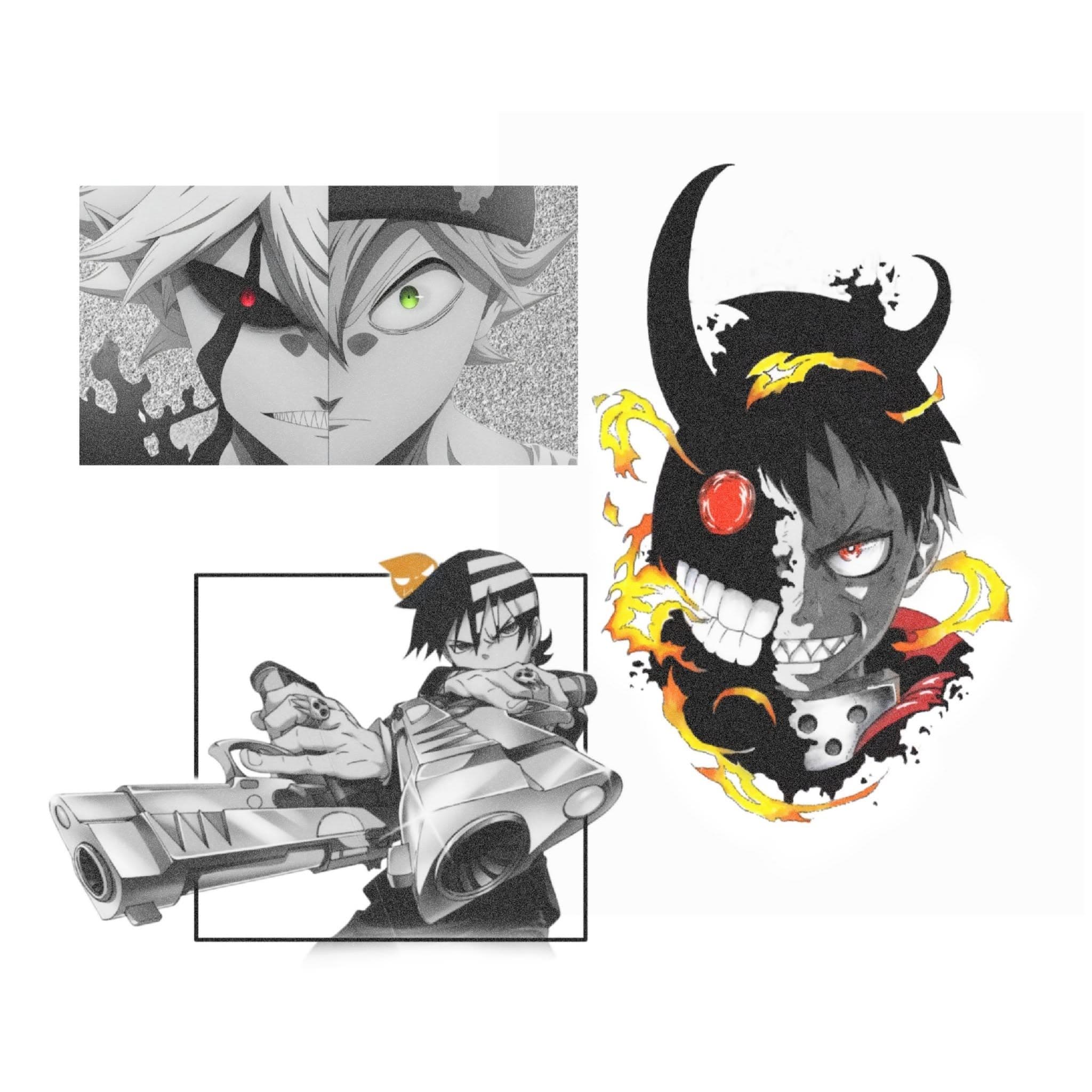 Anime, manga, and manhwa tattoo design by Jesuke — archive