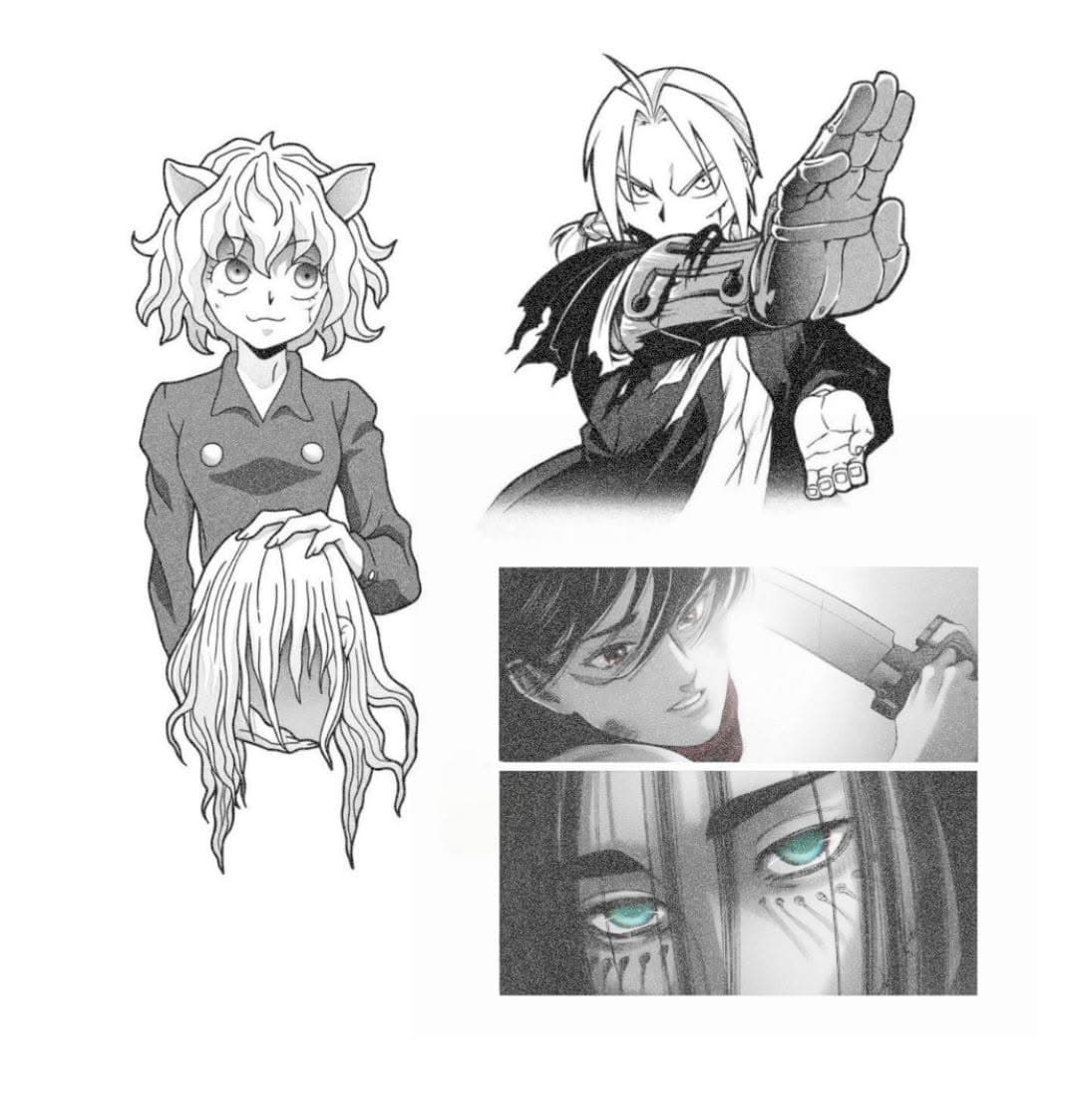 Anime, manga, and manhwa tattoo design by Jesuke — archive