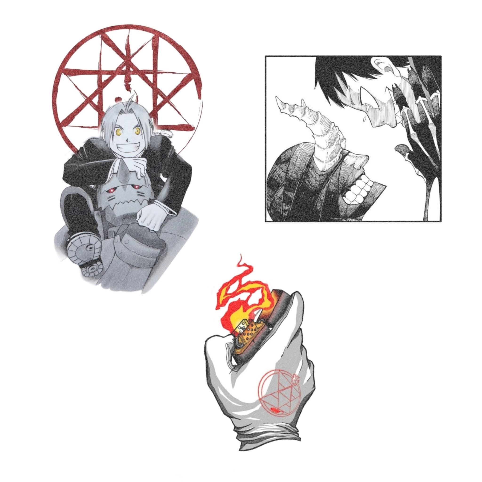Anime, manga, and manhwa tattoo design by Jesuke — archive