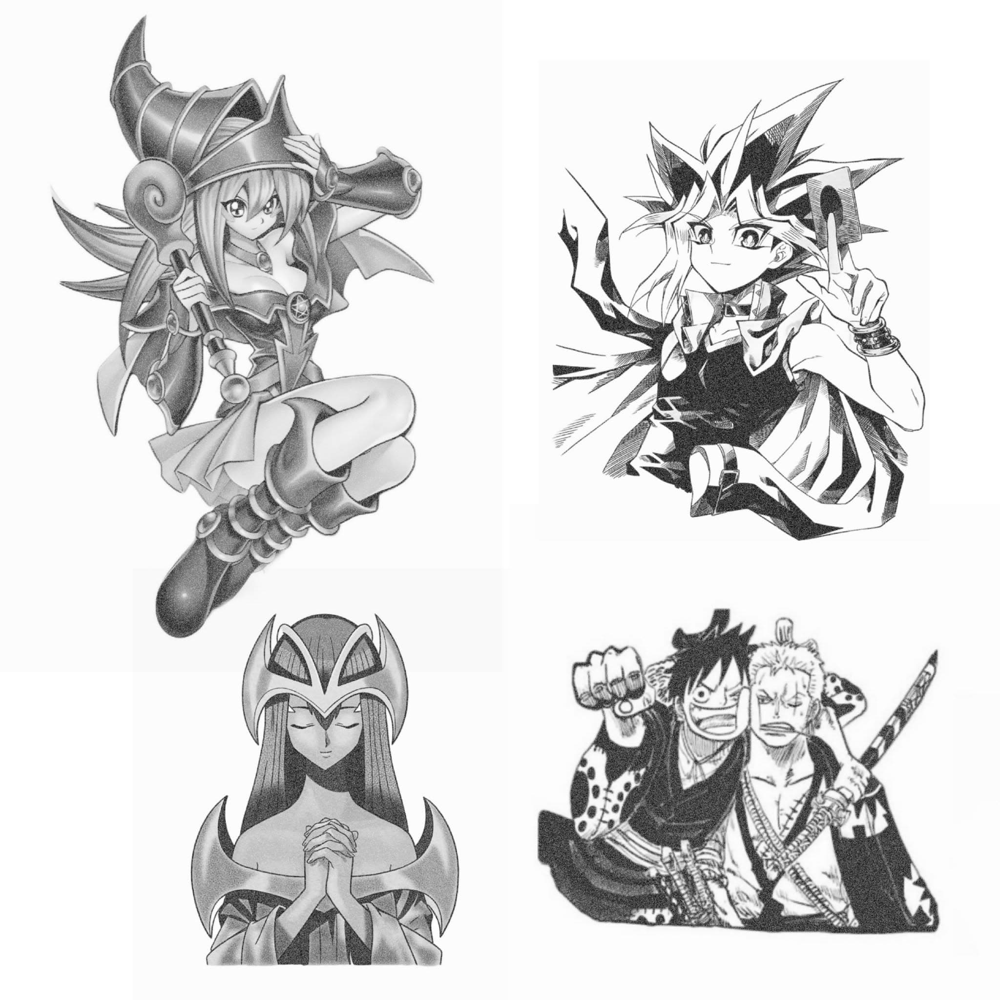 Anime, manga, and manhwa tattoo design by Jesuke — archive