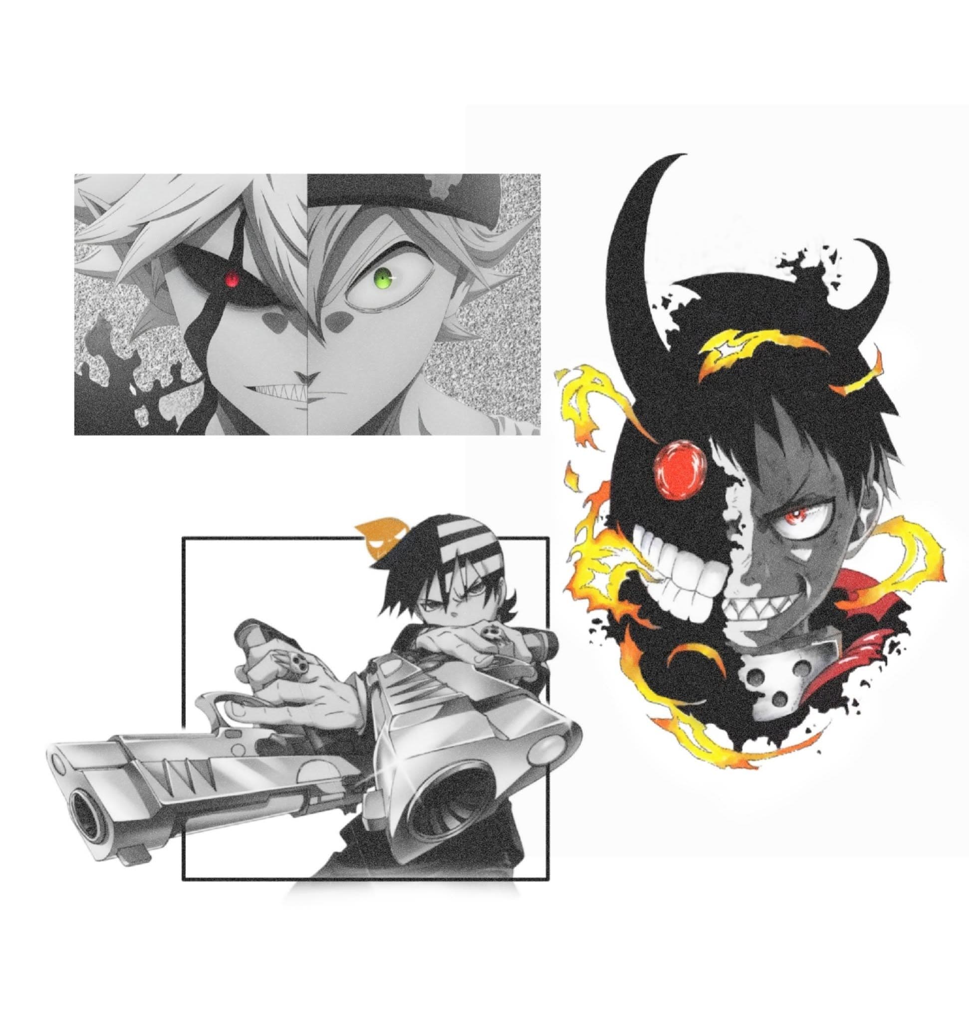 Anime, manga, and manhwa tattoo design by Jesuke — archive