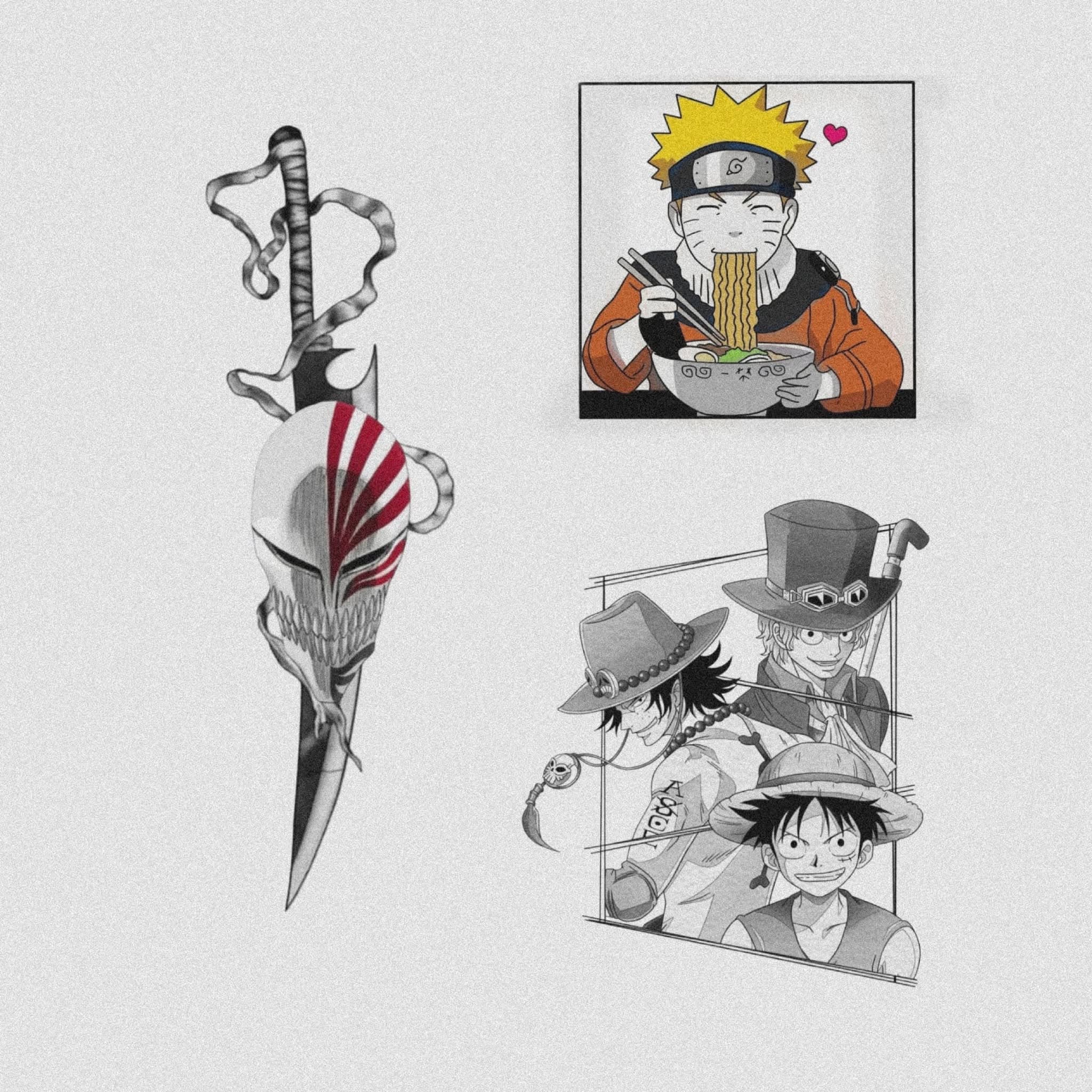Anime, manga, and manhwa tattoo design by Jesuke — archive