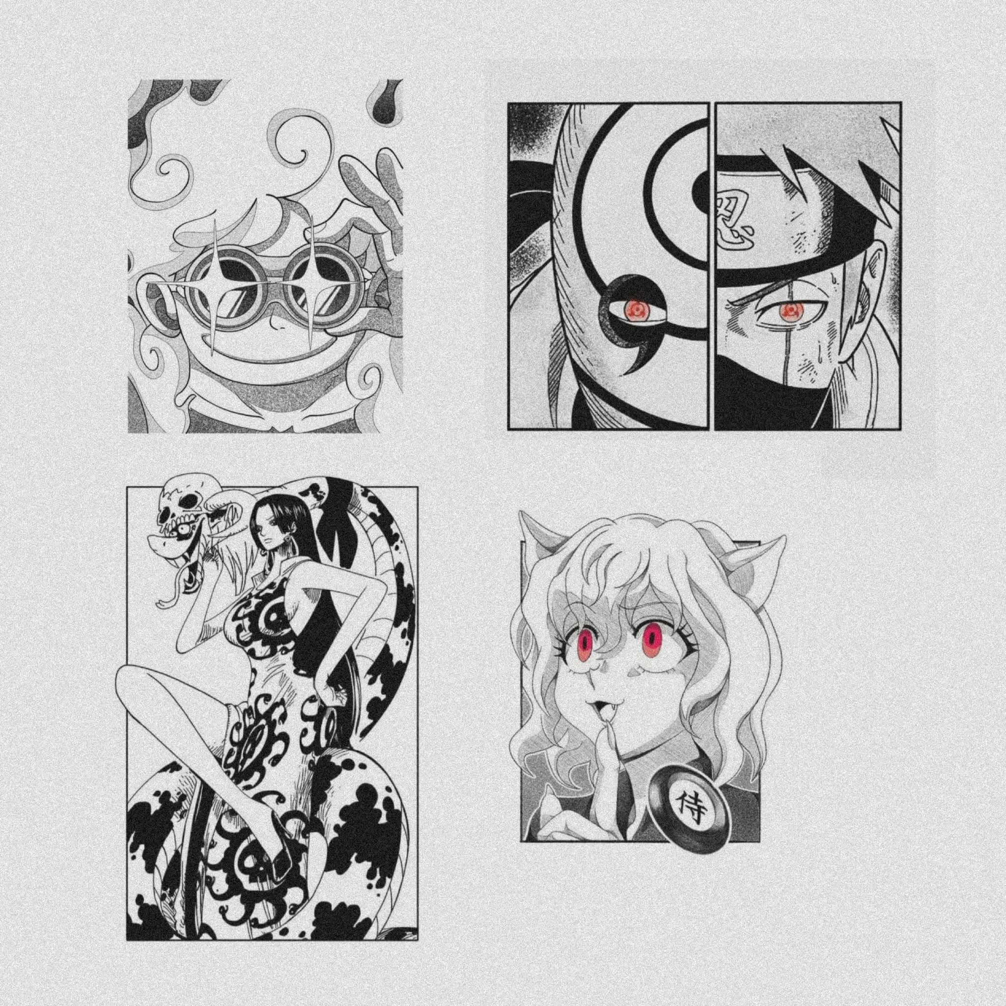 Anime, manga, and manhwa tattoo design by Jesuke — archive
