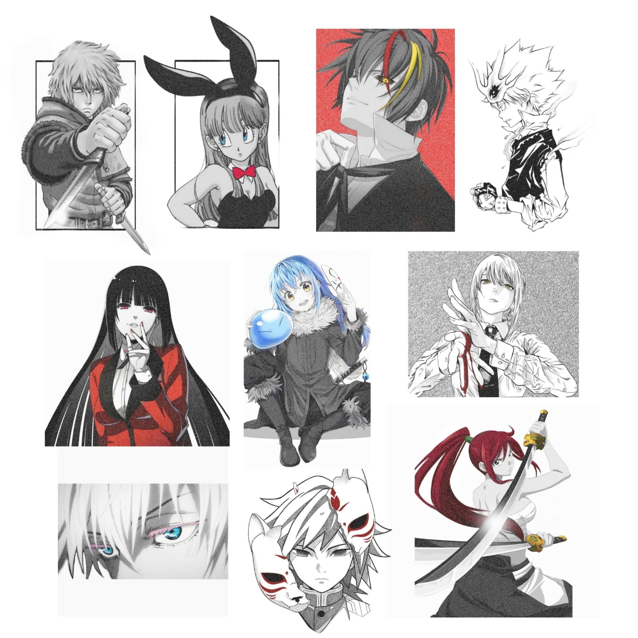 Anime, manga, and manhwa tattoo design by Jesuke — archive