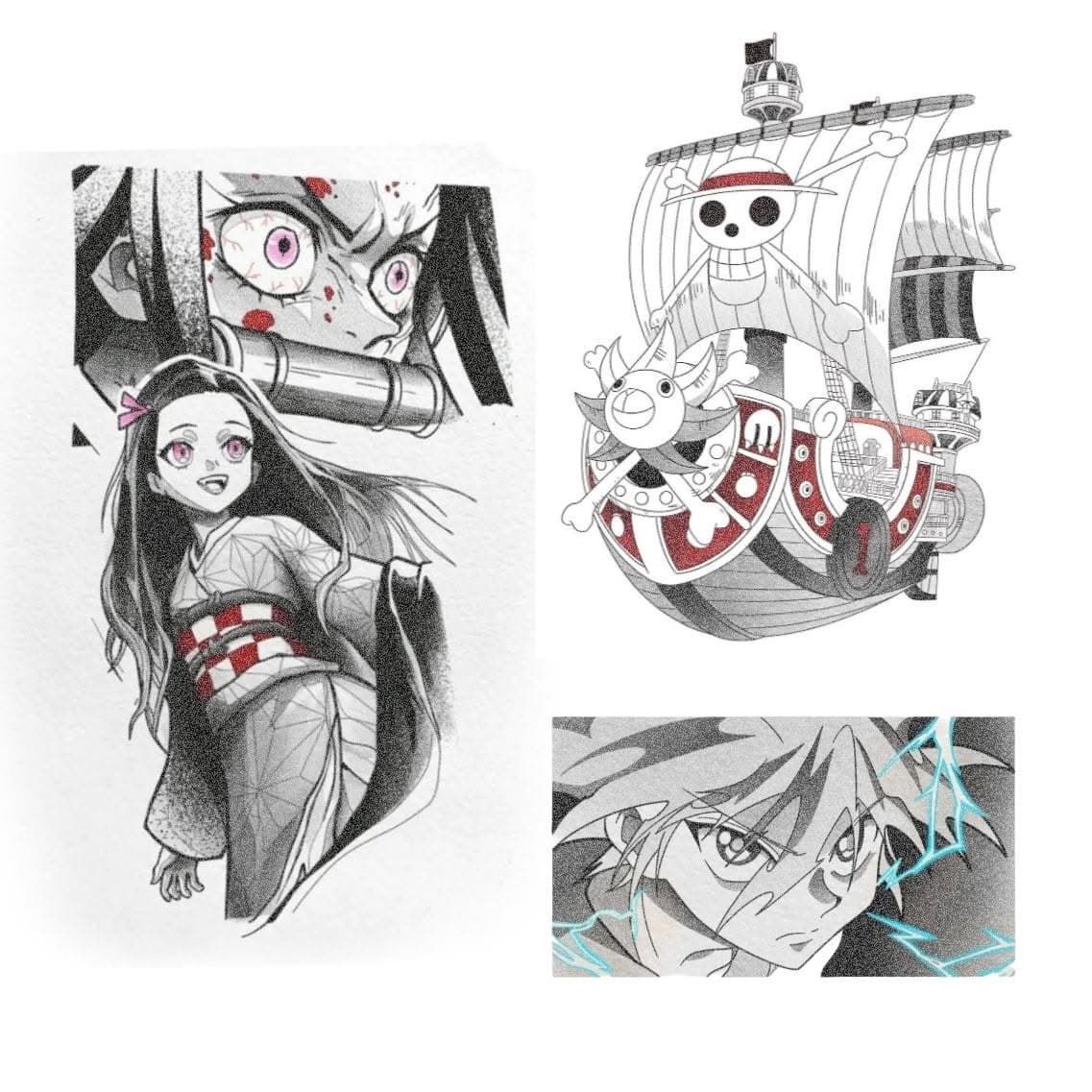 Anime, manga, and manhwa tattoo design by Jesuke — archive