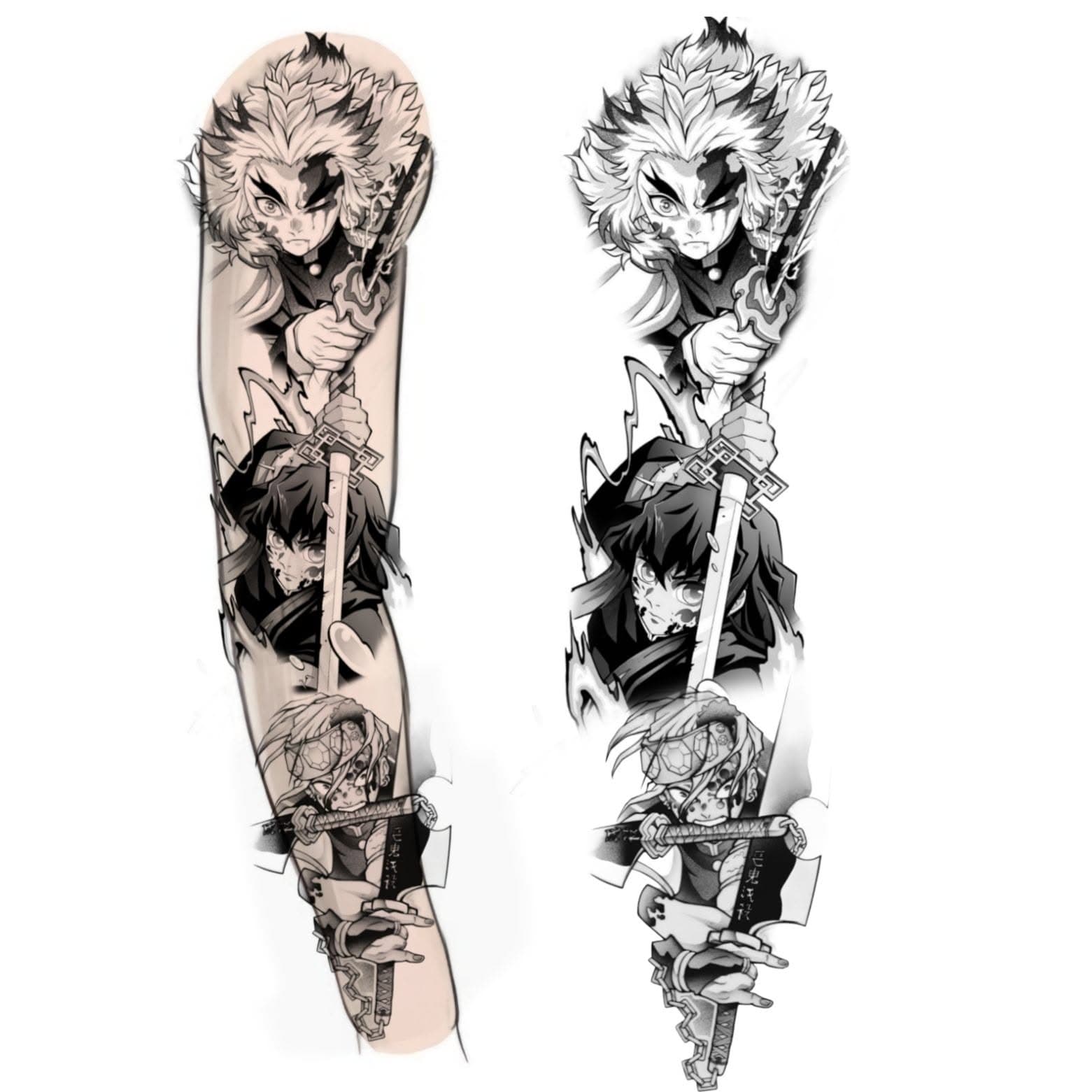 Anime, manga, and manhwa tattoo design by Jesuke — archive